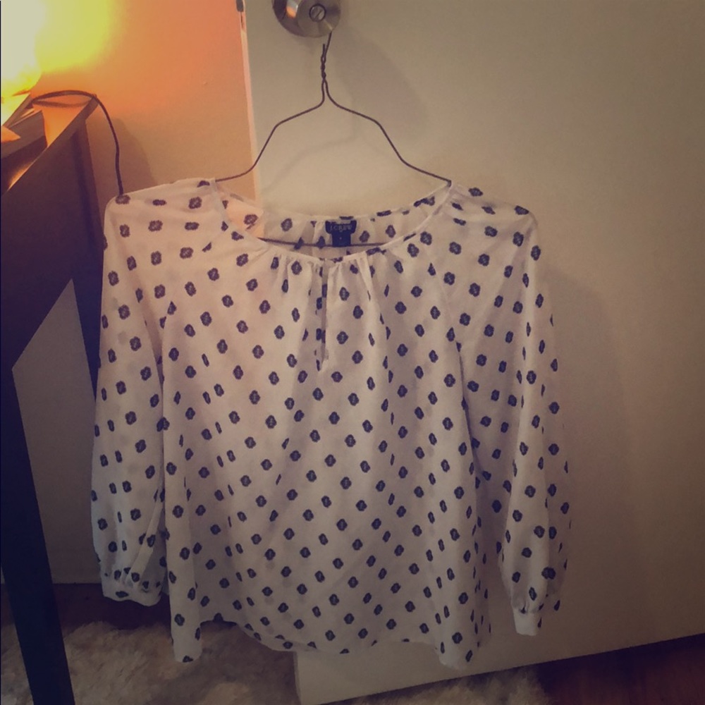 Jcrew shear long sleeve